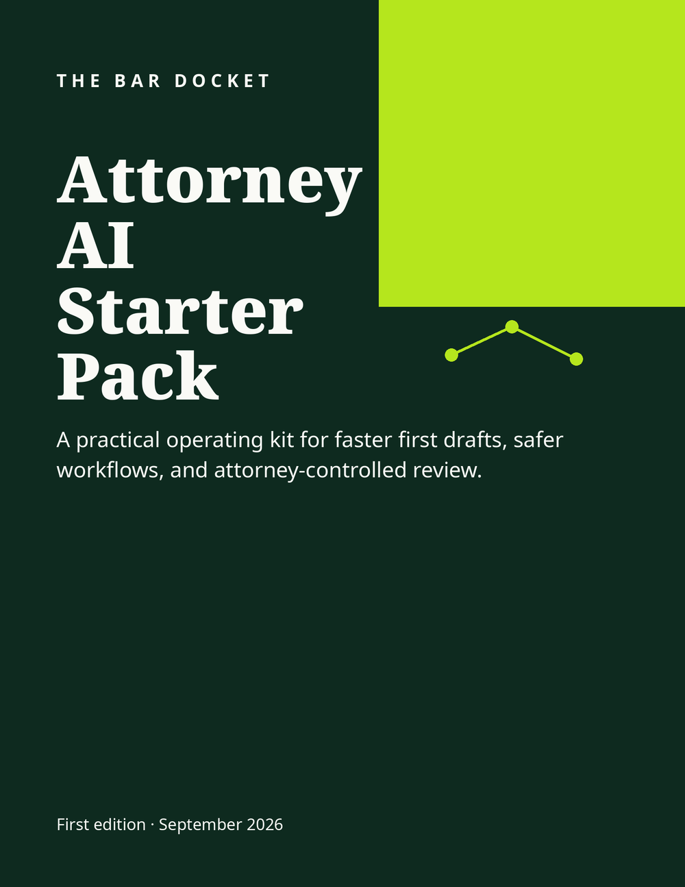 Attorney AI Starter Pack cover